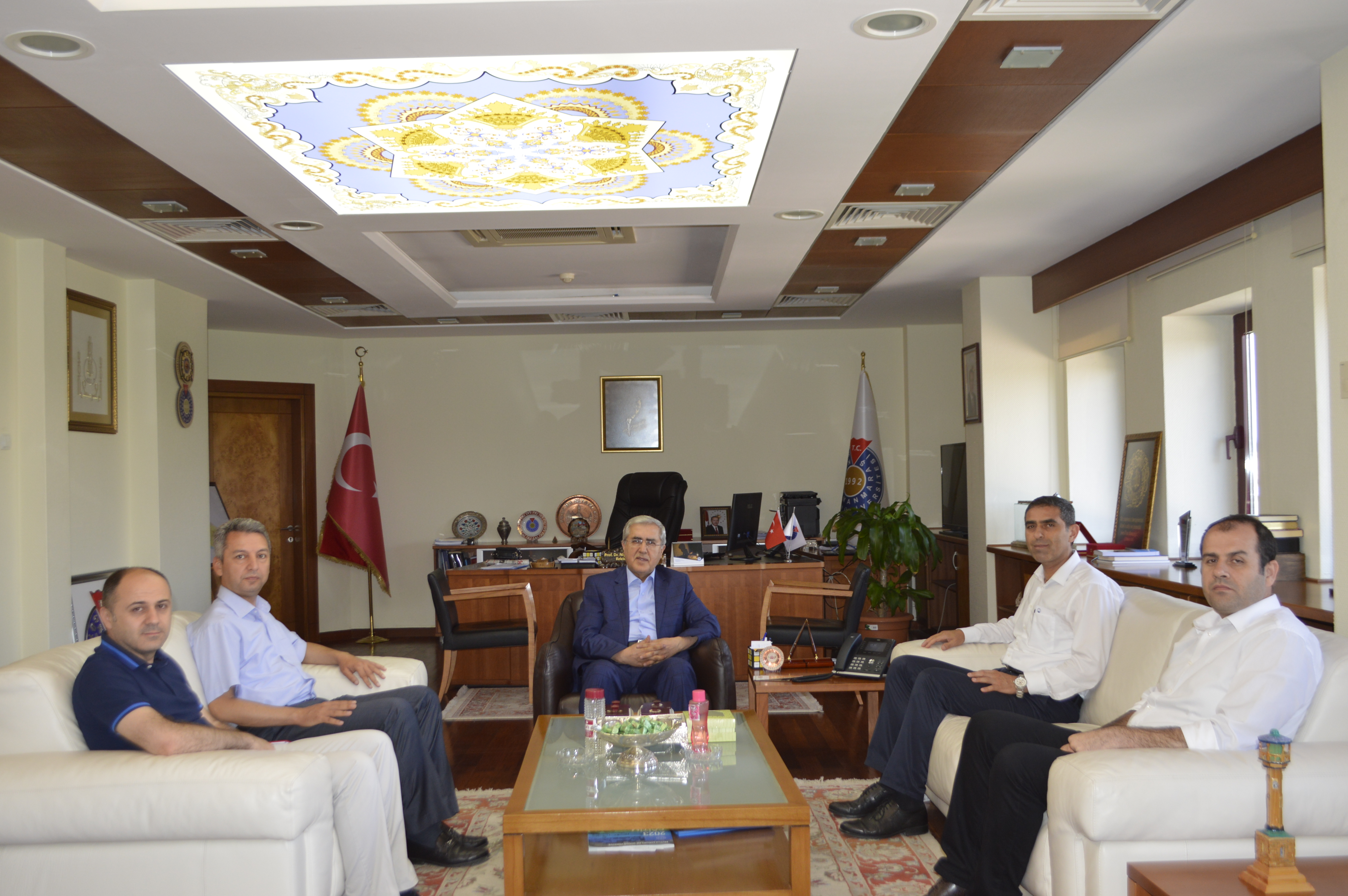 KASKİ Genel Müdürü Özdemir’in Üniversitemizi Ziyaretinde İşbirliği Konuları Ele Alındı