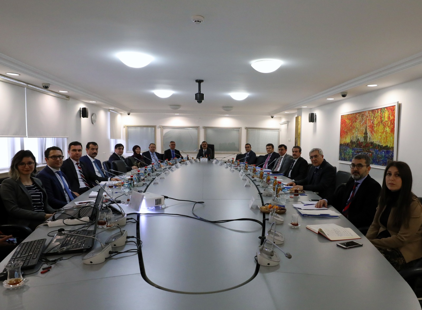 Üniversitemiz Rektörü Can, Türkiye Adalet Akademisi Danışma Kurulu Toplantısına Katıldı