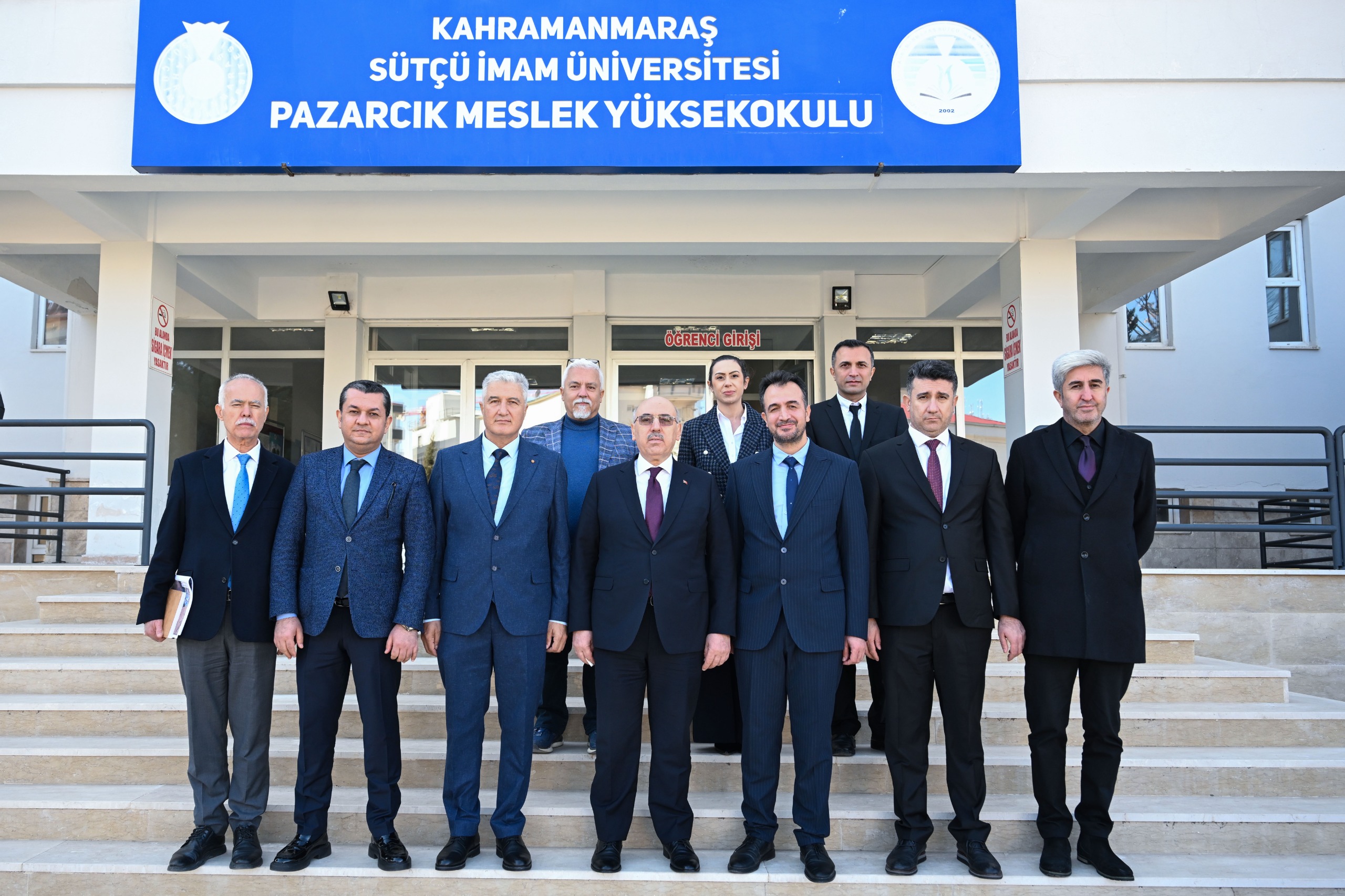 KSÜ Rektörü Prof. Dr. Mahmut Ak’tan Yüksekokulumuza Ziyaret