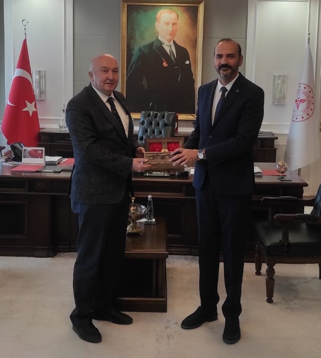 KSÜ Rektörü Yasım’dan Sağlık Bakan Yardımcısına Ziyaret 