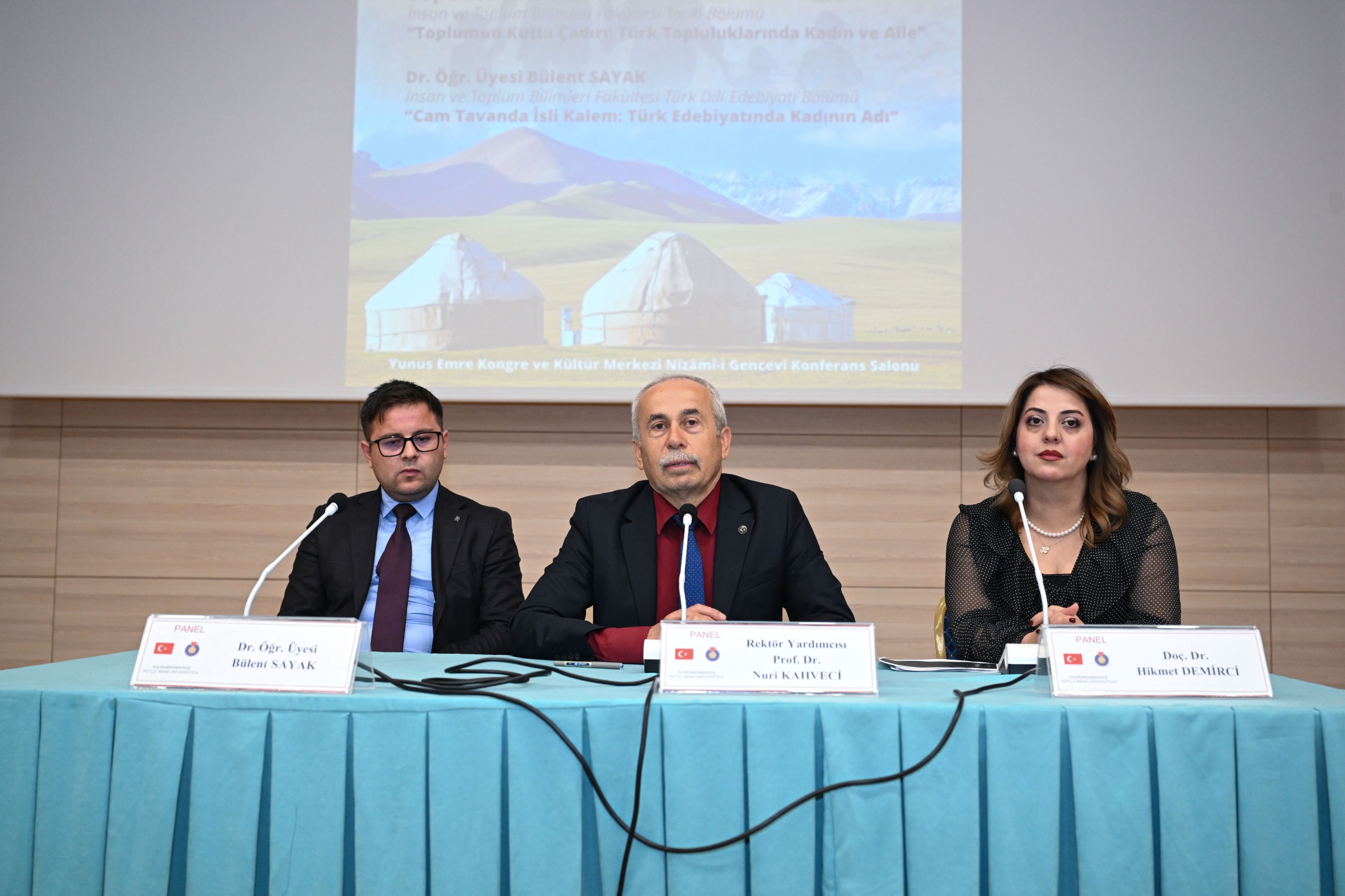 KSÜ’de “Cumhuriyetin 102. Yılında Kadın ve Aile” Paneli Gerçekleştirildi