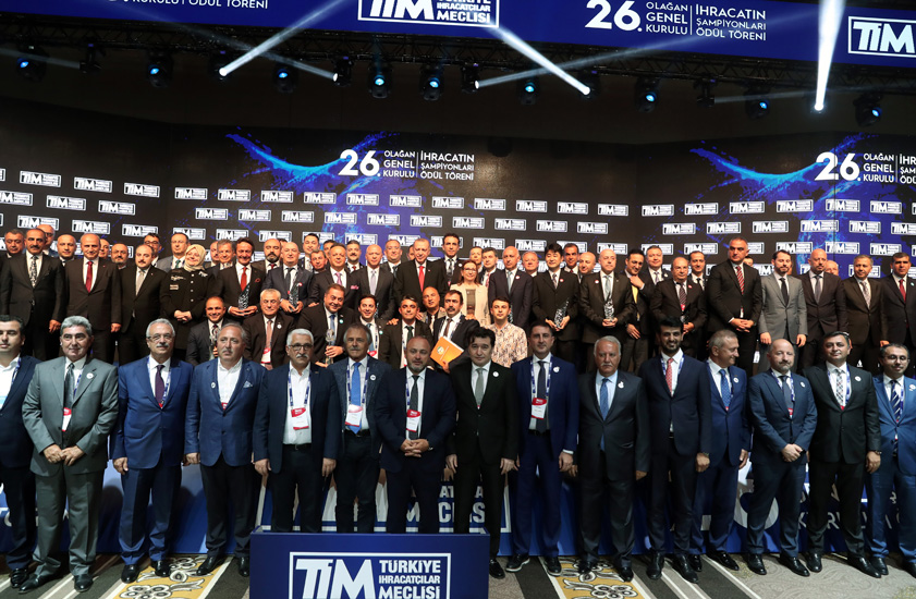 Üniversitemiz Rektörü Can, Cumhurbaşkanı Erdoğan’ın Teşrifleriyle Düzenlenen TİM 26. Olağan Genel Kurulu ve İhracatın Şampiyonları Ödül Törenine Katıldı 