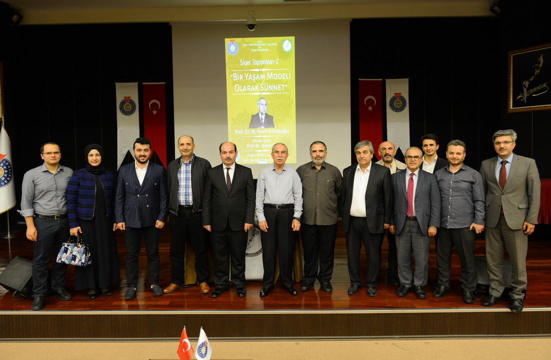 Üniversitemizde Siyer Konferanslarının 2’ncisi Düzenlendi: “Bir Yaşam Modeli Olarak Sünnet”