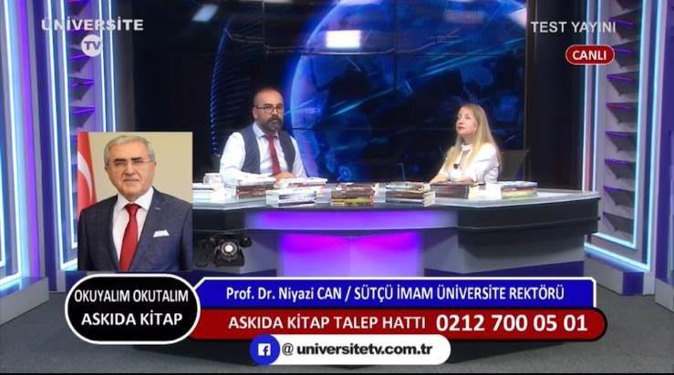 Rektörümüz Prof. Dr. Niyazi Can, Üniversite TV Yayınına Katılarak KSÜ’yü Anlattı