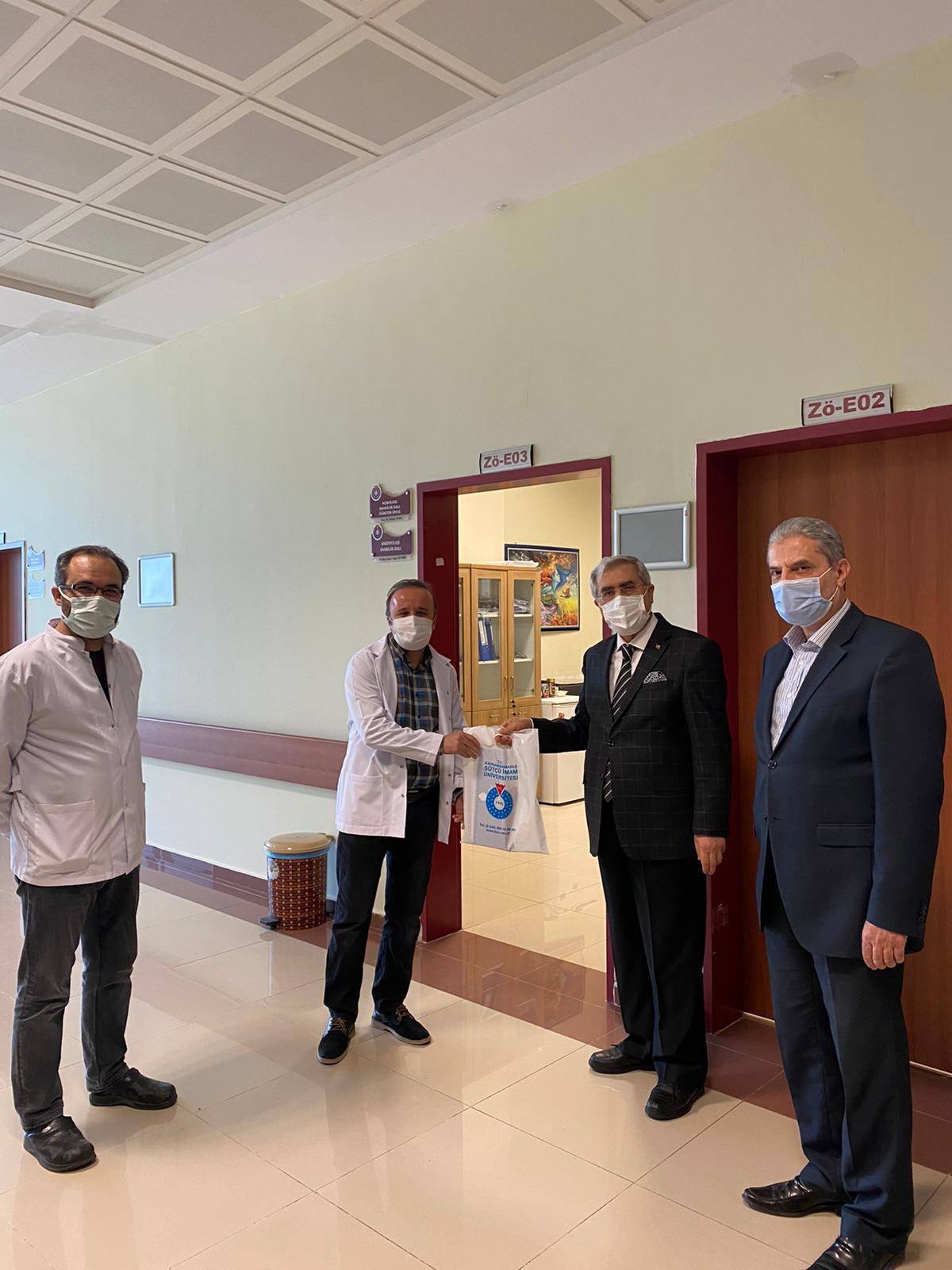 Rektör Can, Üniversitemizde Görev Yapan Akademik ve İdari Personelin Yeni Yılını Kutladı