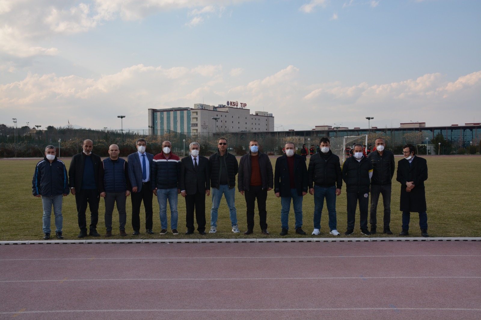 Kahramanmaraşspor, Haftalık Antrenmanını KSÜ Futbol Sahasında Gerçekleştirdi