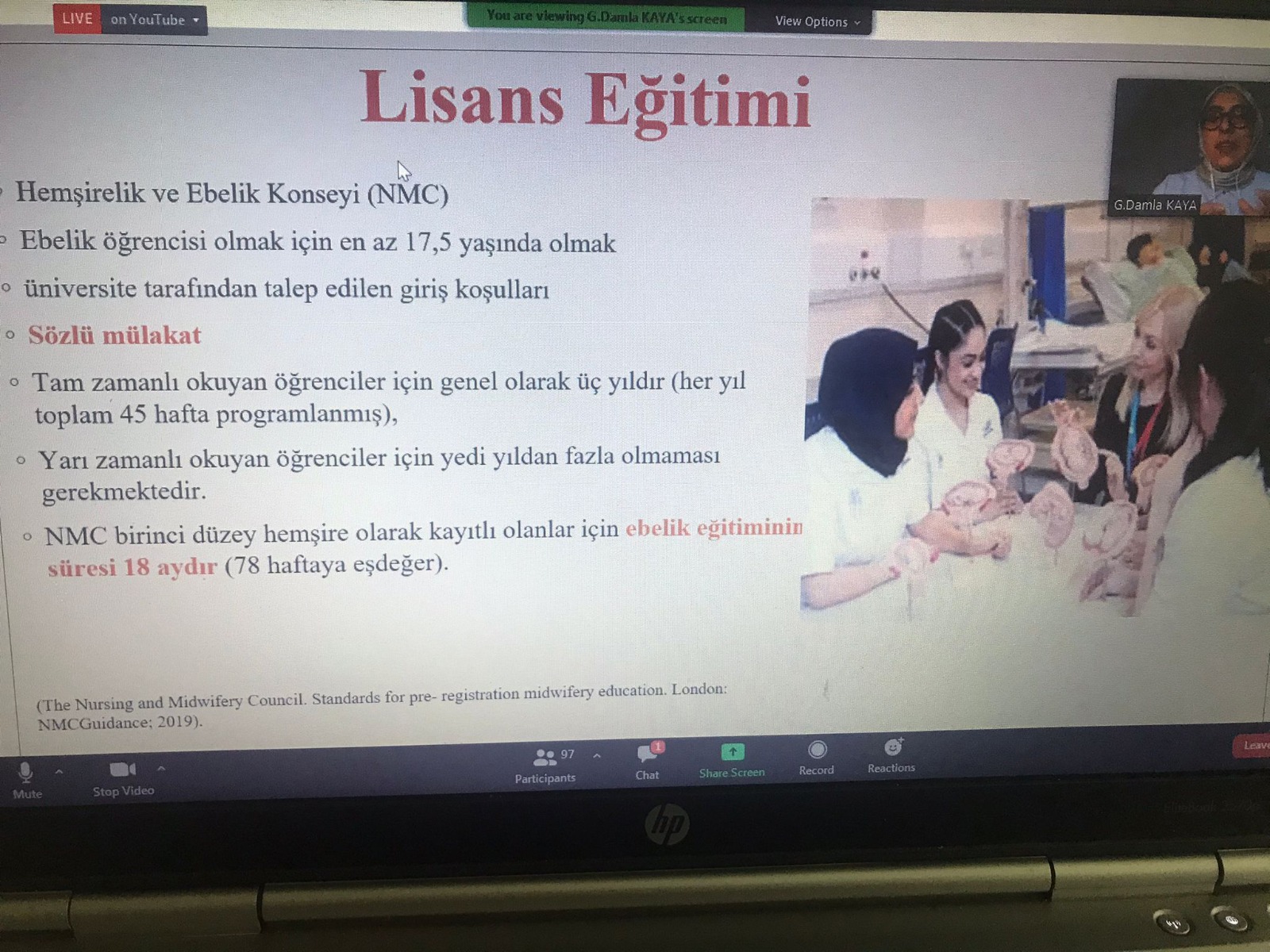 KSÜ Sağlık Bilimleri Fakültesi 5 Mayıs Ebeler Günü Bilgilendirmesi