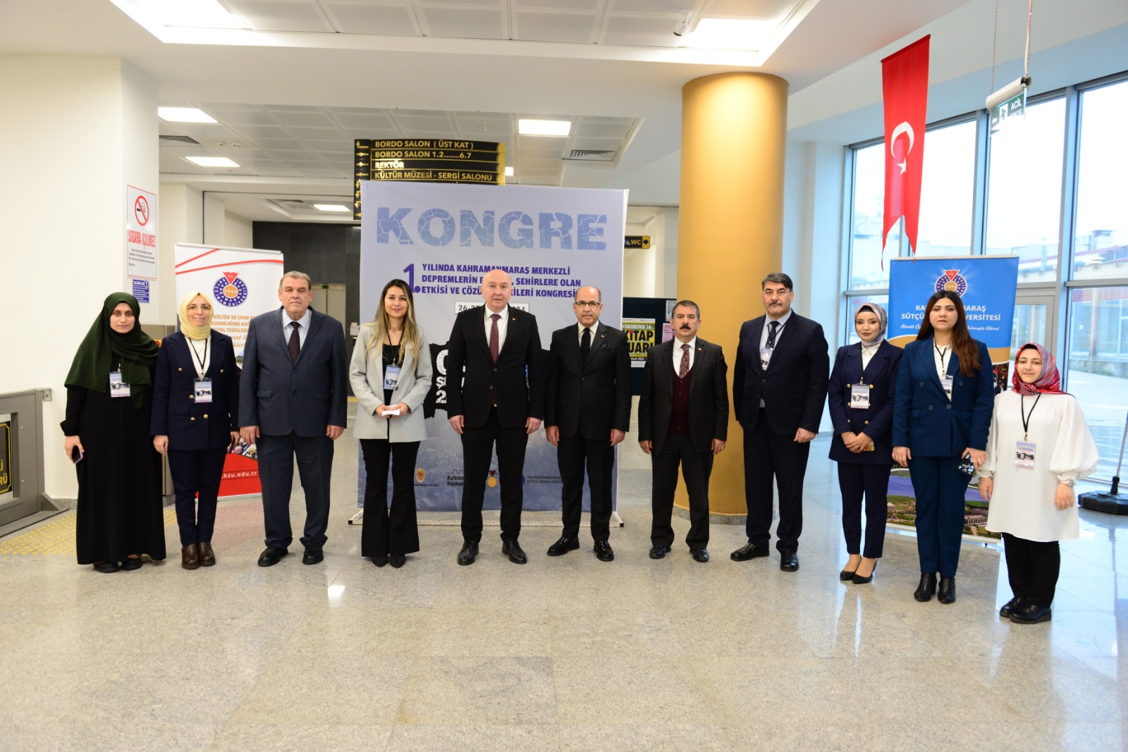 KSÜ’de “1. Yılında Kahramanmaraş Merkezli Depremlerin Boyutu, Şehirlere Olan Etkisi ve Çözüm Önerileri” Başlıklı Kongrenin Açılışı Yapıldı