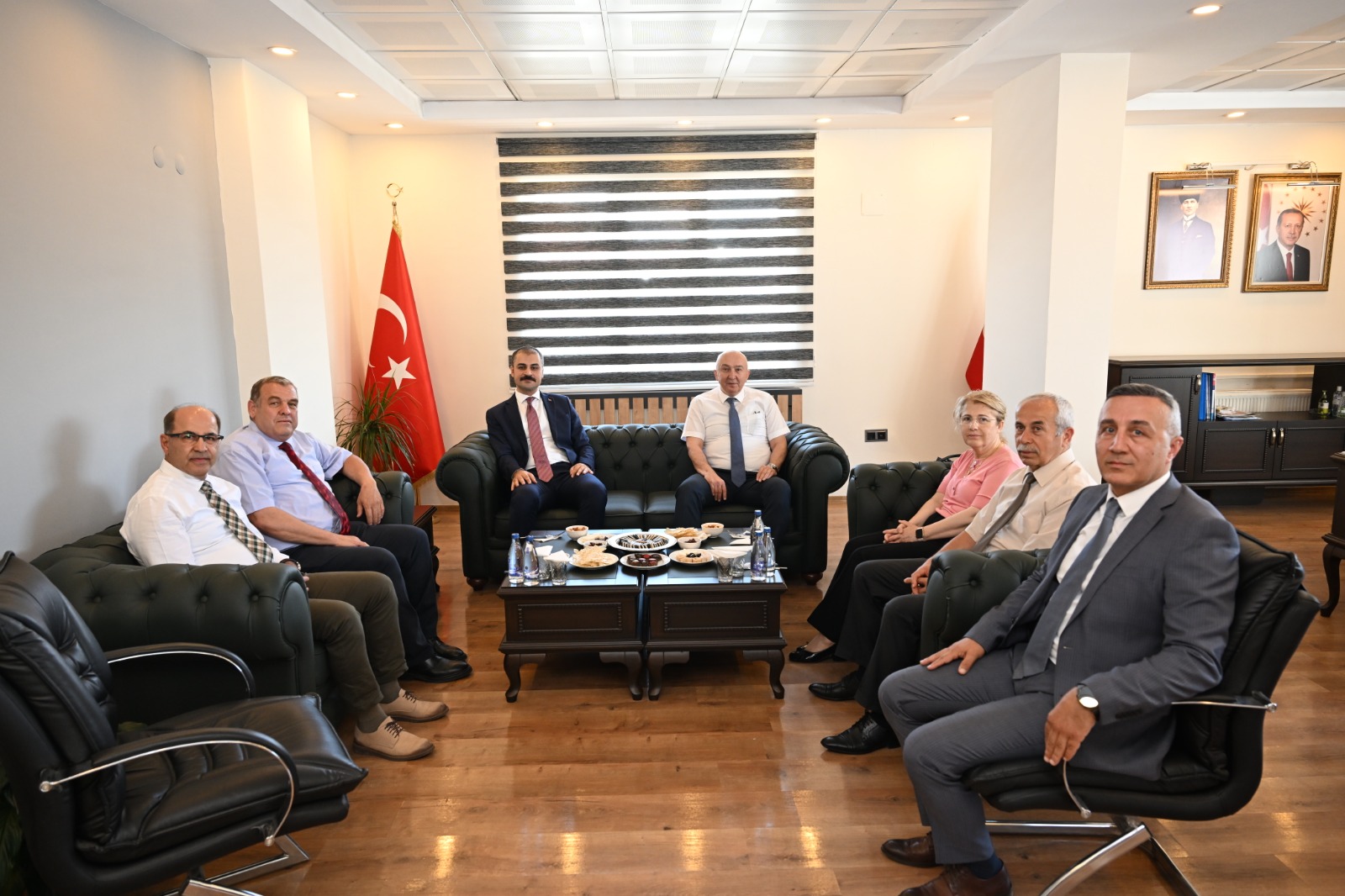 Rektör Yasım, Göksun Kaymakamı Duman’ı Ziyaret Etti