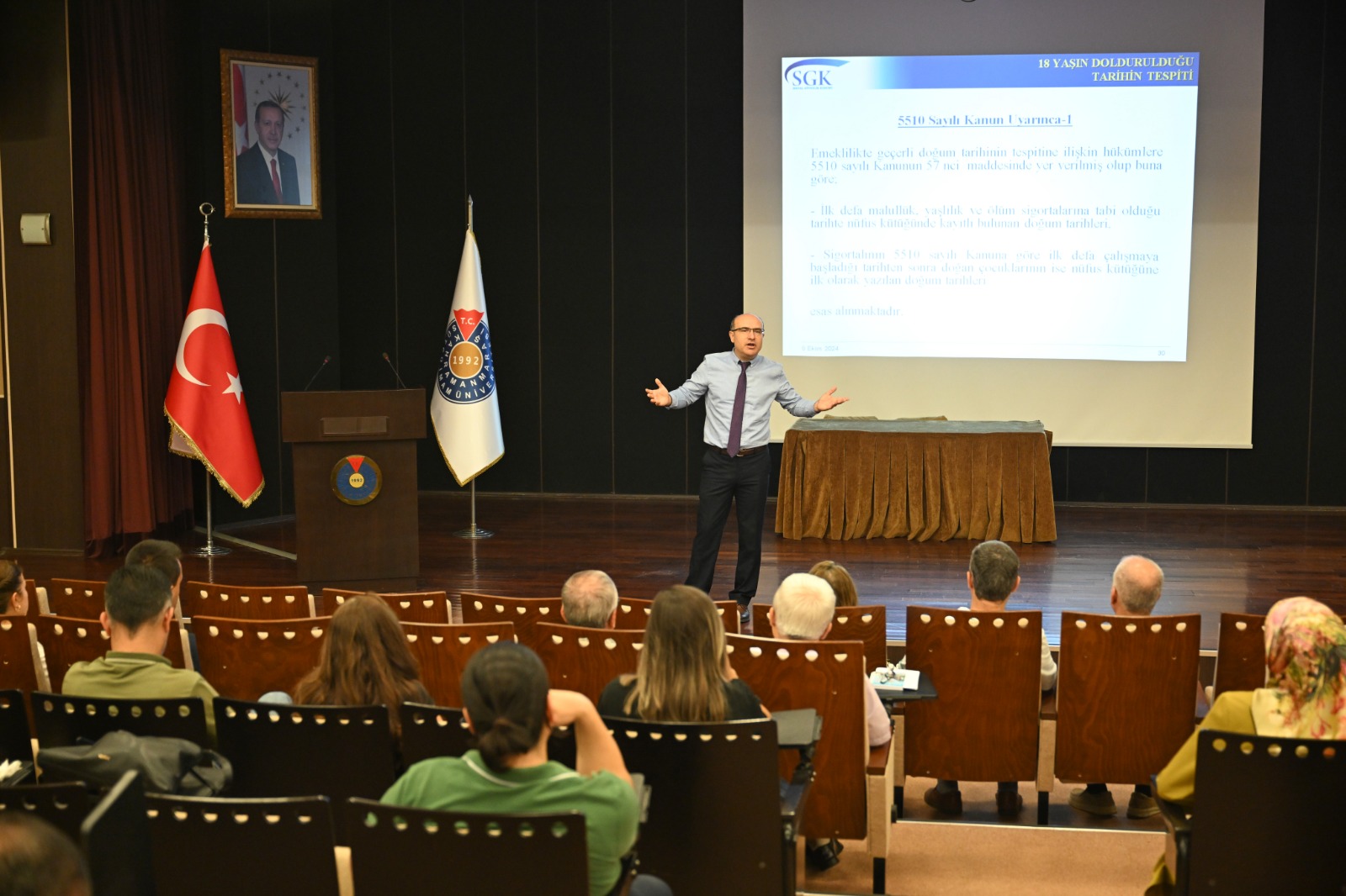 KSÜ'de Hizmet İçi Eğitim Düzenlendi