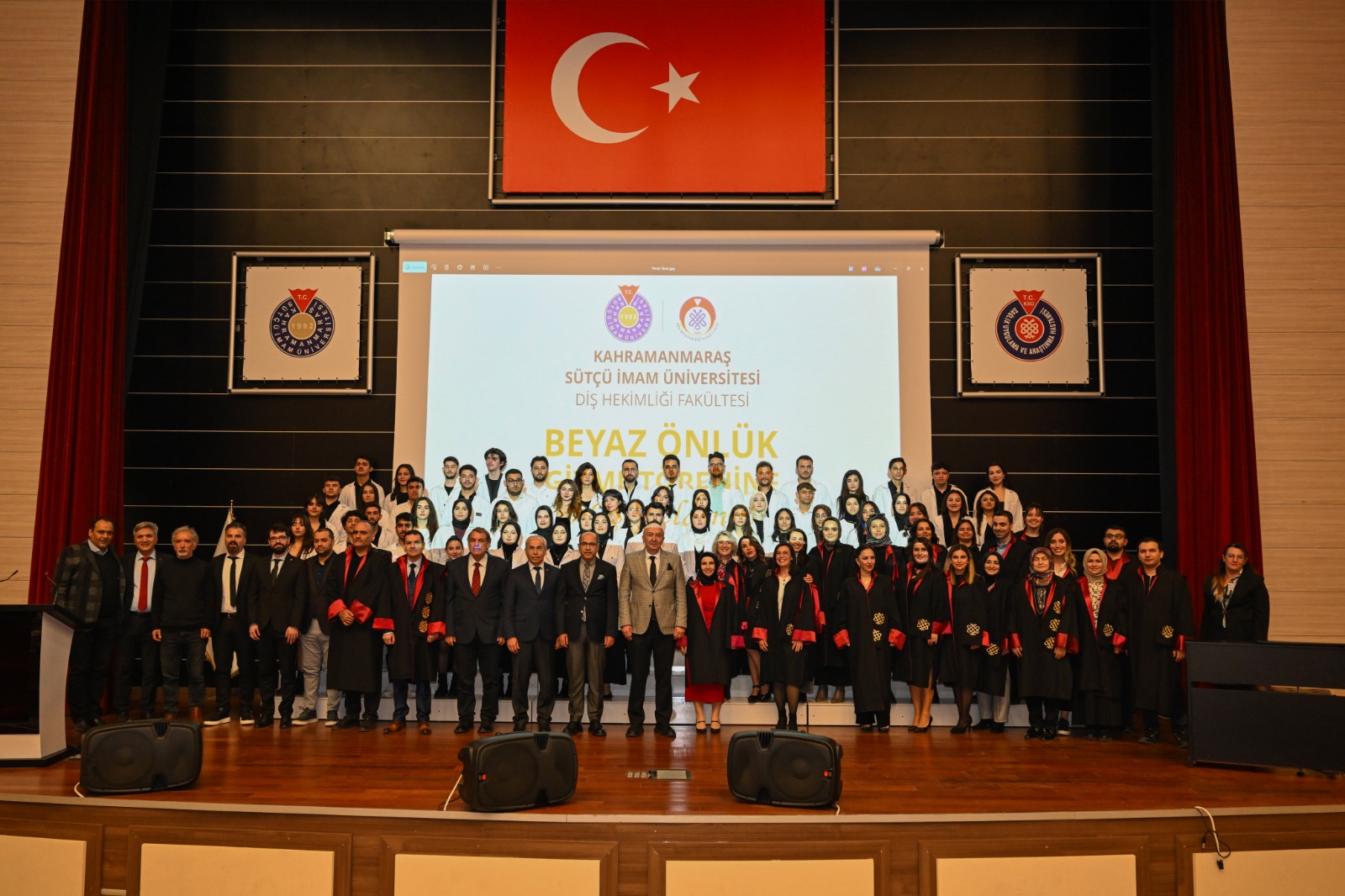 KSÜ Diş Hekimliği Fakültesinde Beyaz Önlük Heyecanı