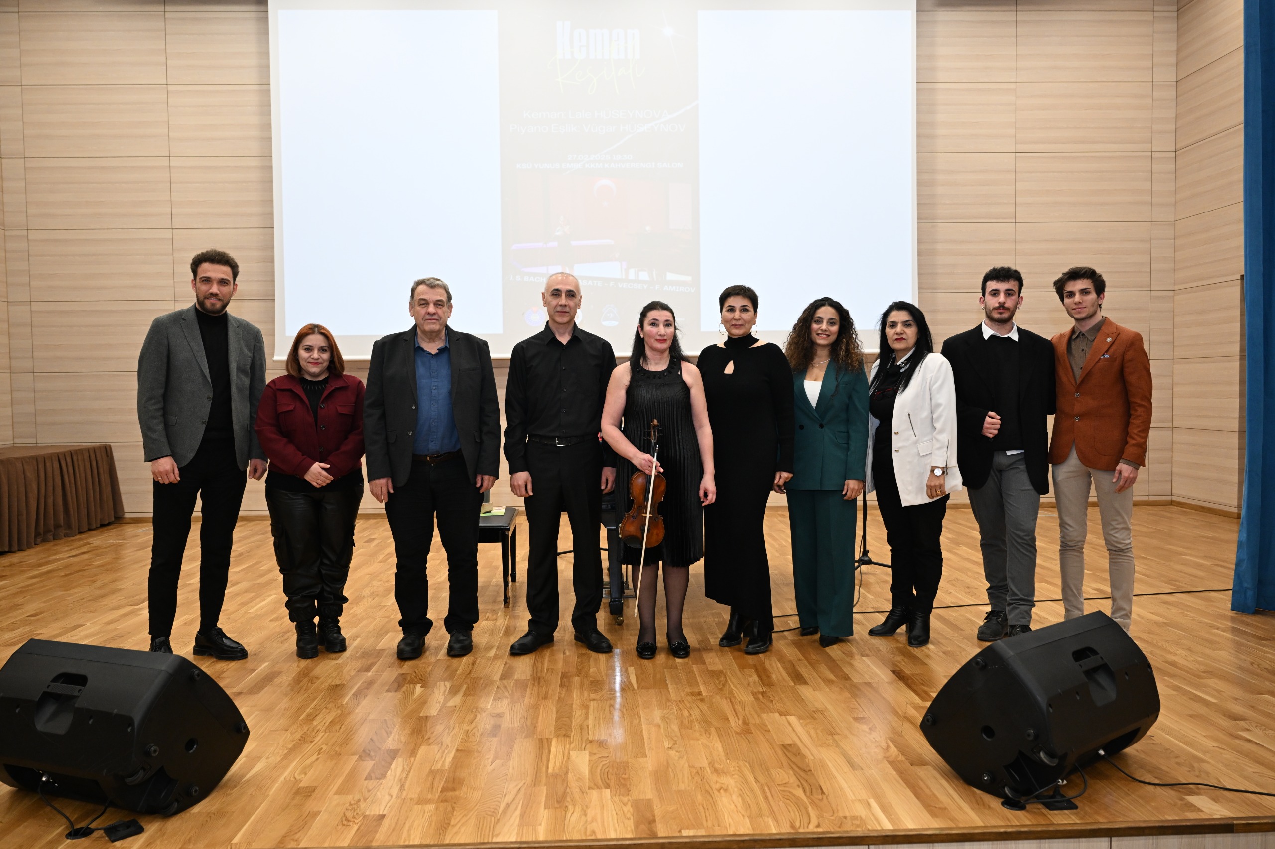 Keman ve Piyano Dinletisi'nde Sanatseverler Unutulmaz Bir Akşam Yaşadı.