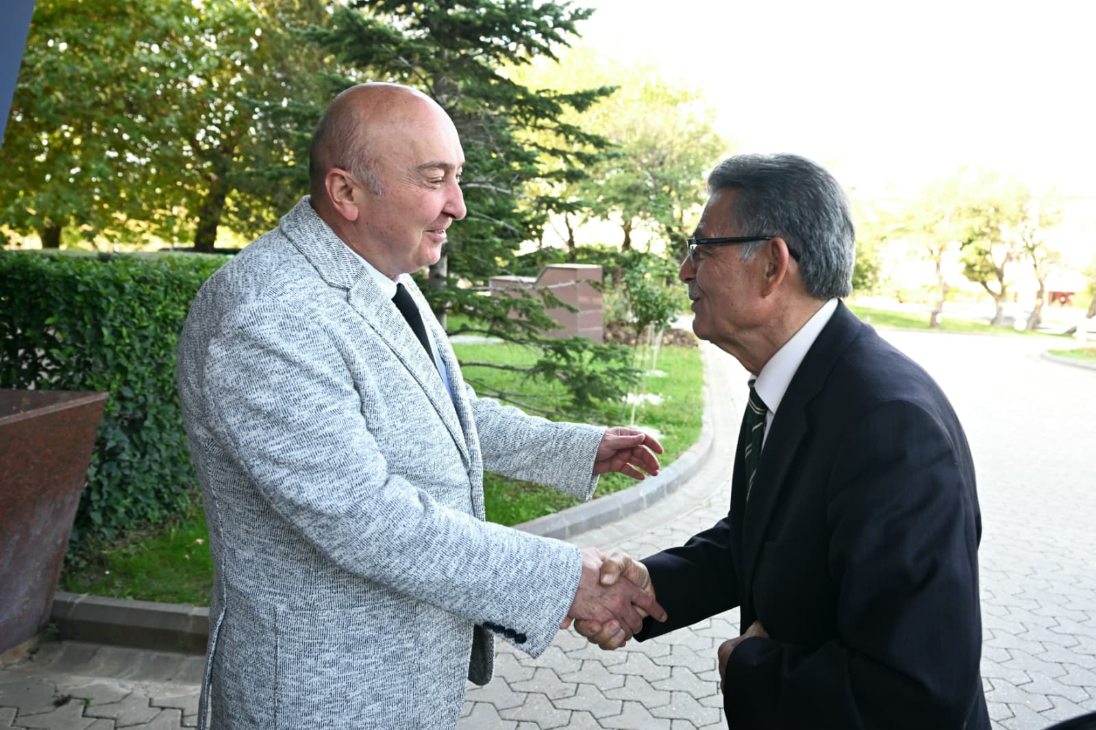 Prof. Dr. Sami Güçlü’den KSÜ Rektörü Prof. Dr. Alptekin Yasım’a Ziyaret