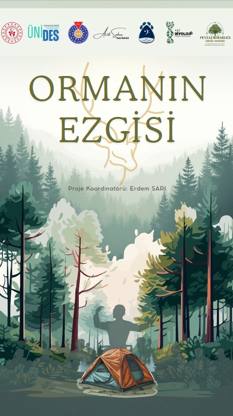 Ormanın Ezgisi” ÜNİDES Projesine Peyzaj Mimarlığı Öğrenci Topluluğu Paydaş Olarak Destek Vermektedir.