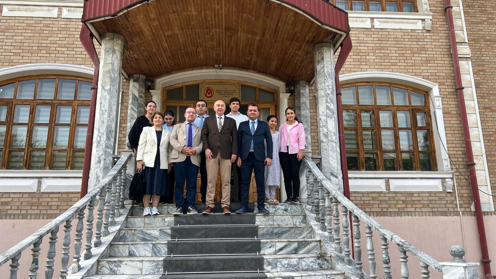 Rektör Yasım Tacikistan’da Duşanbe Büyükelçisi Umut Acar'ı Ziyaret Etti