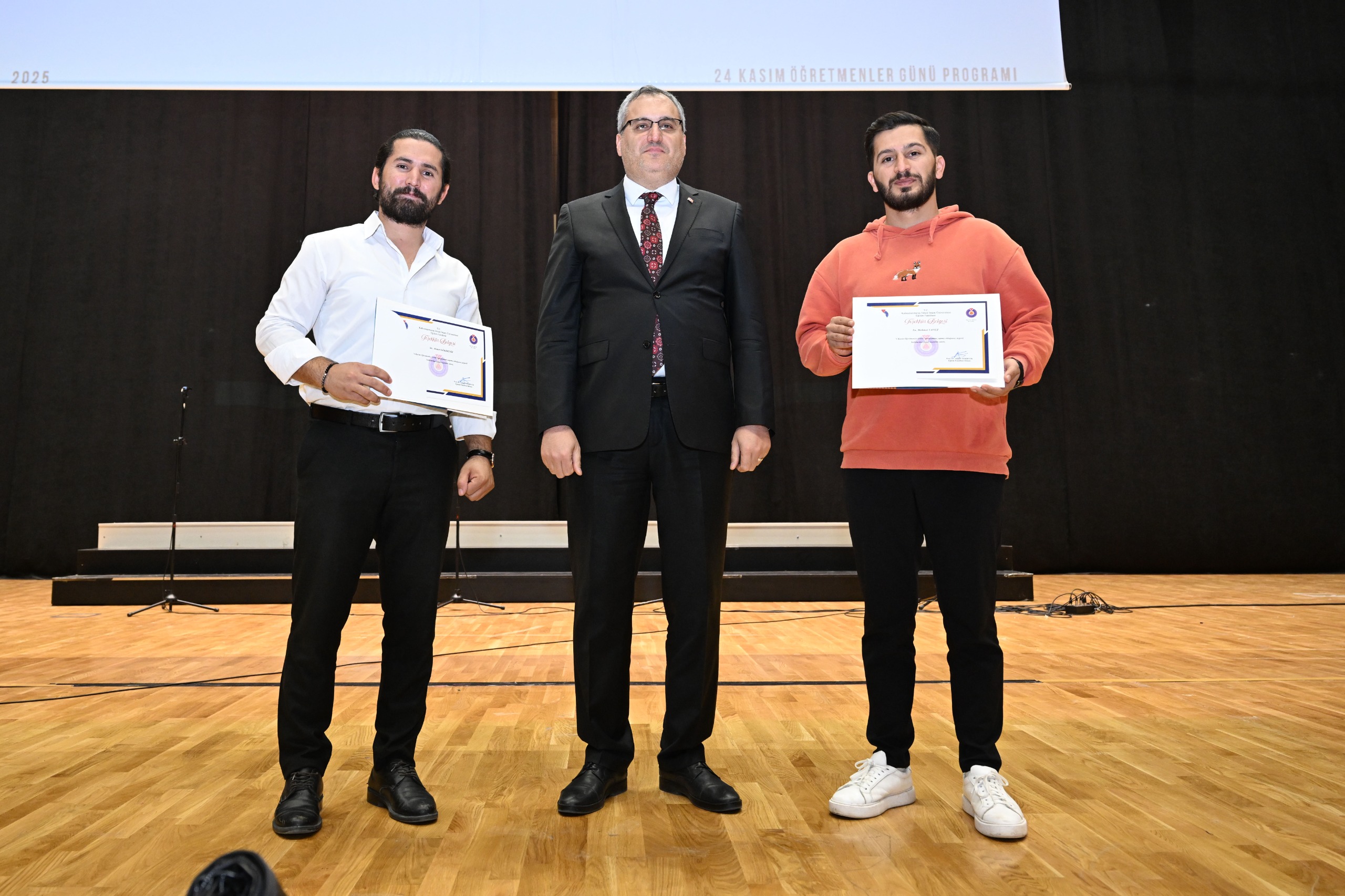 24 Kasım Öğretmenler Günü KSÜ’de Kutlandı