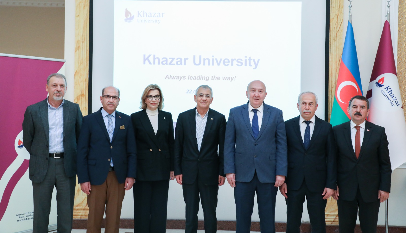 KSÜ’den Azerbaycan Hazar Üniversitesi’ne İş Birliği Ziyareti