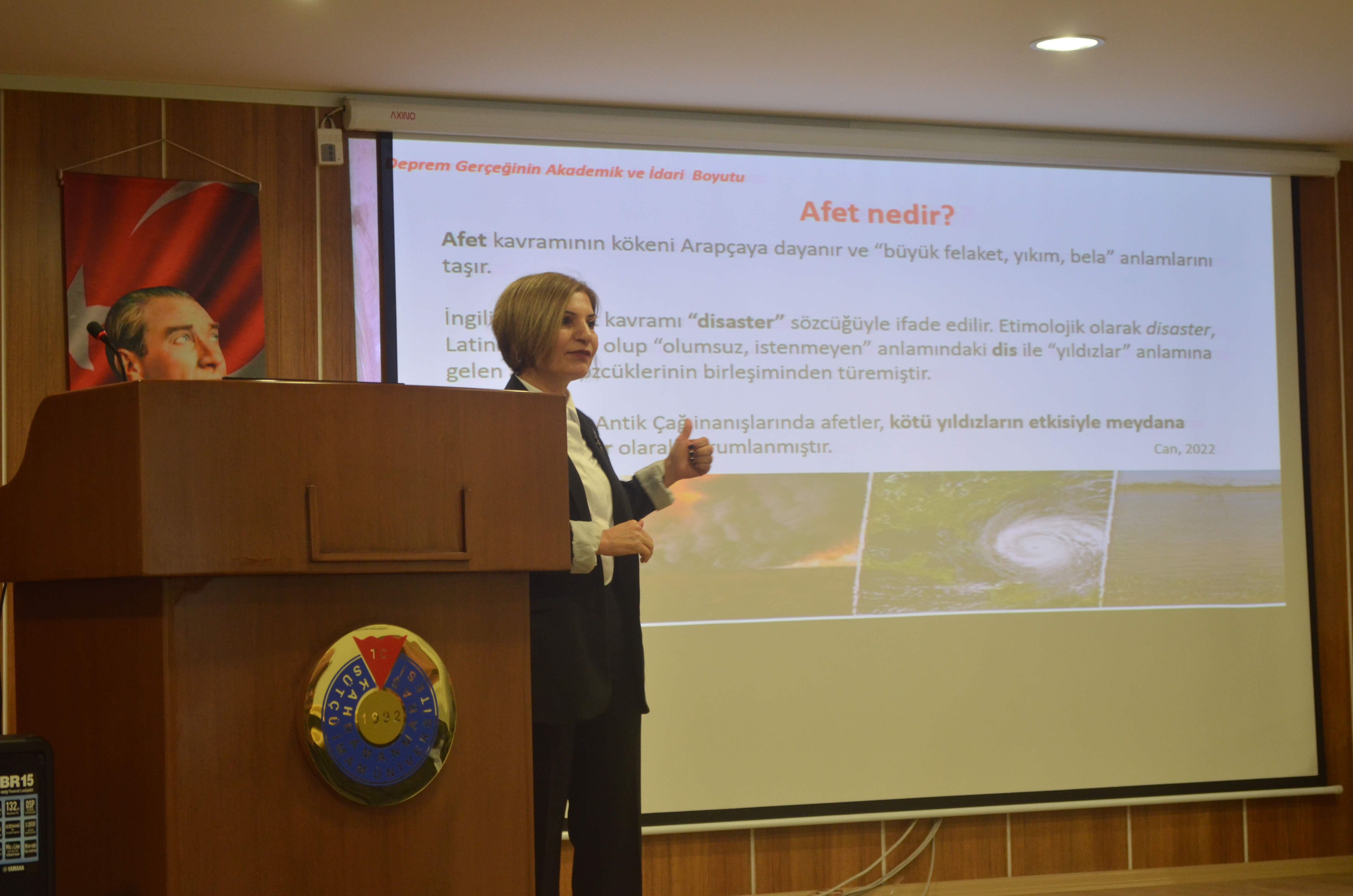 6 Şubat Depremlerini Anma Etkinliği ve Deprem Gerçeği Konferansı Düzenlendi. 