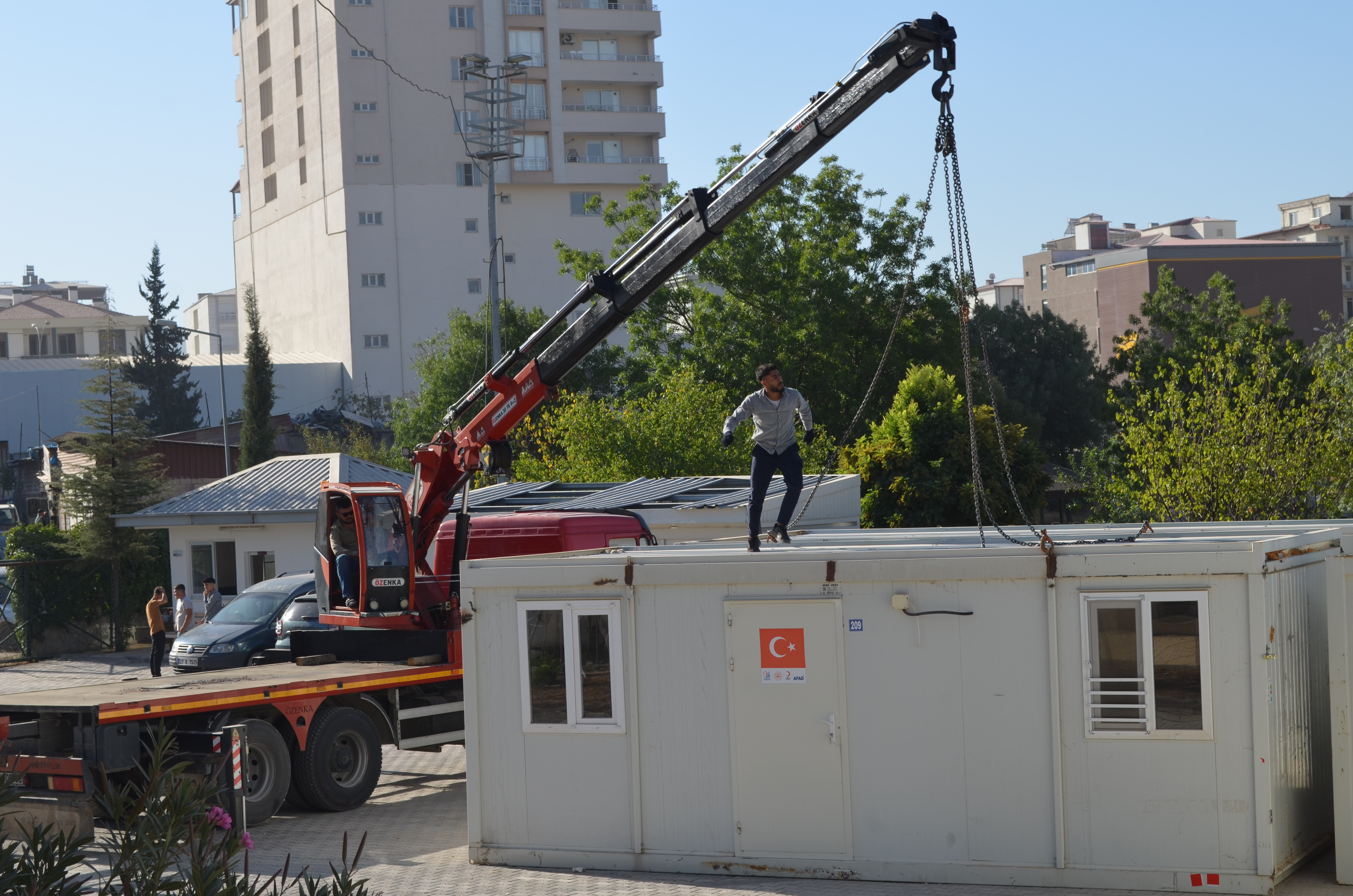 Pazarcık MYO Konteyner Yurt Kapasitesi Artırıldı