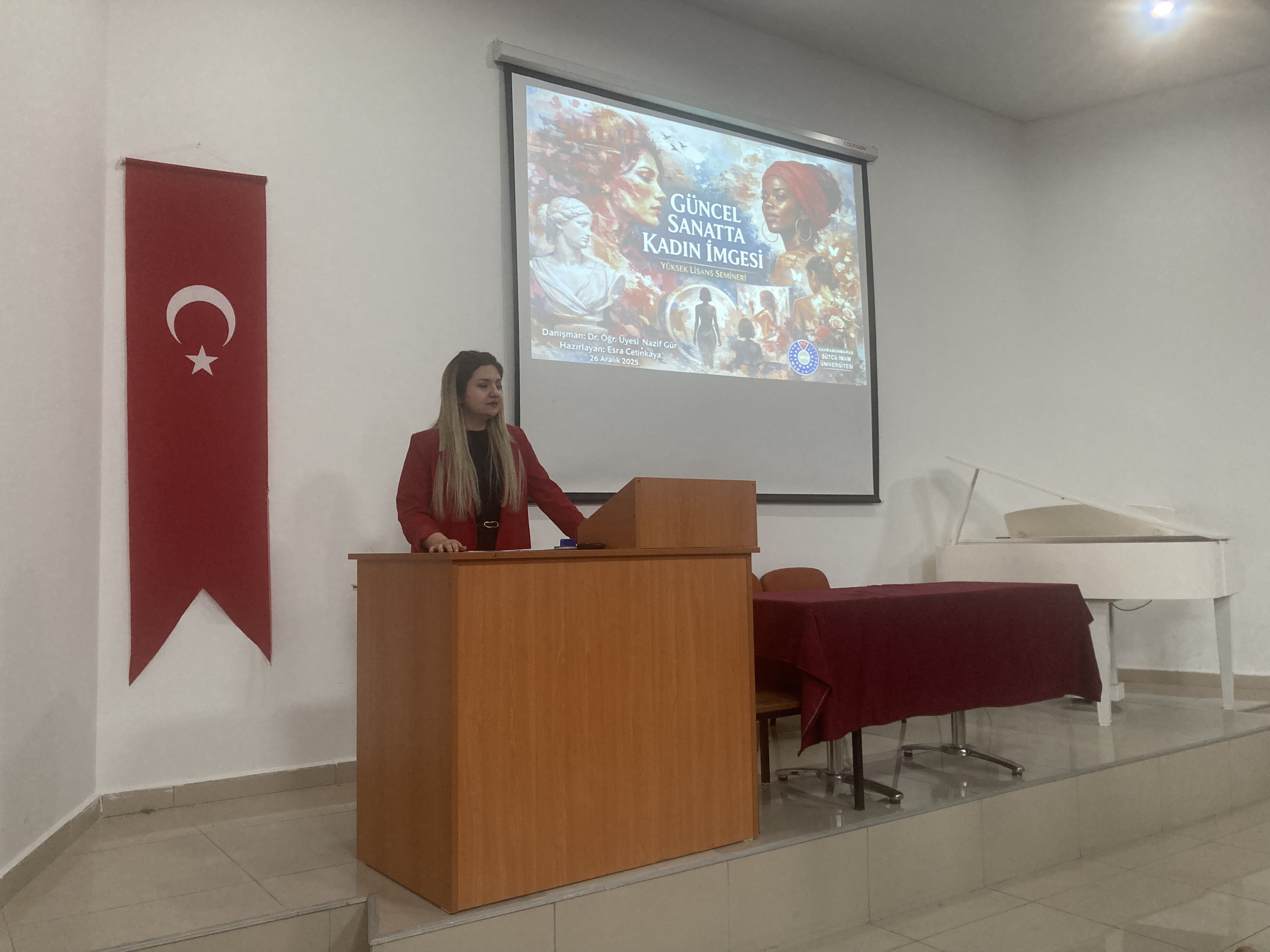 Resim Anabilim Dalı 2025 Yüksek Lisans Semineri Gerçekleştirildi