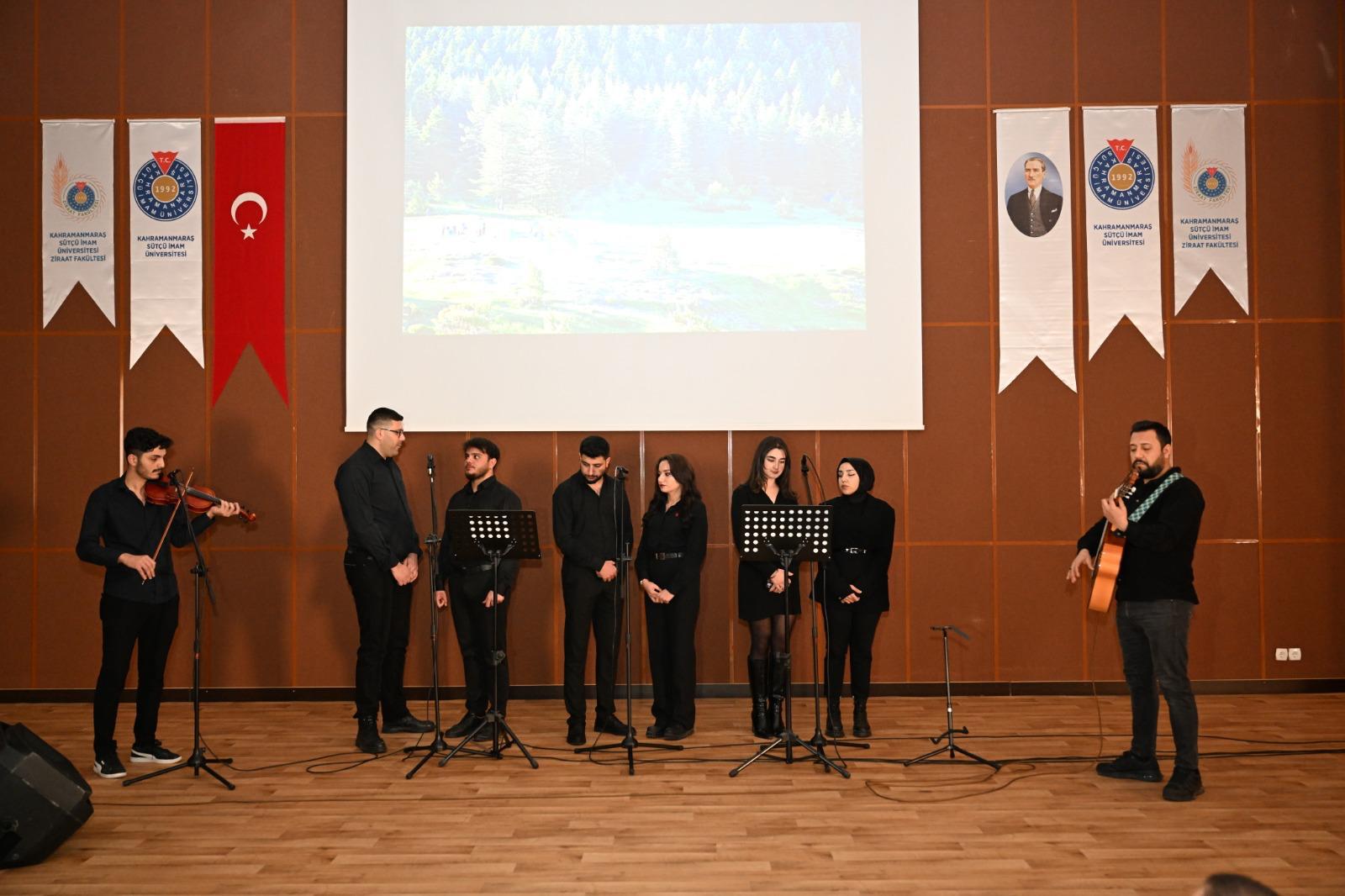 GSF Müzik Bölümü Öğrencileri Tarım Öğretiminin 179. Yıl Dönümü Etkinliğinde Müzik Dinletisi İle Yer Aldı.