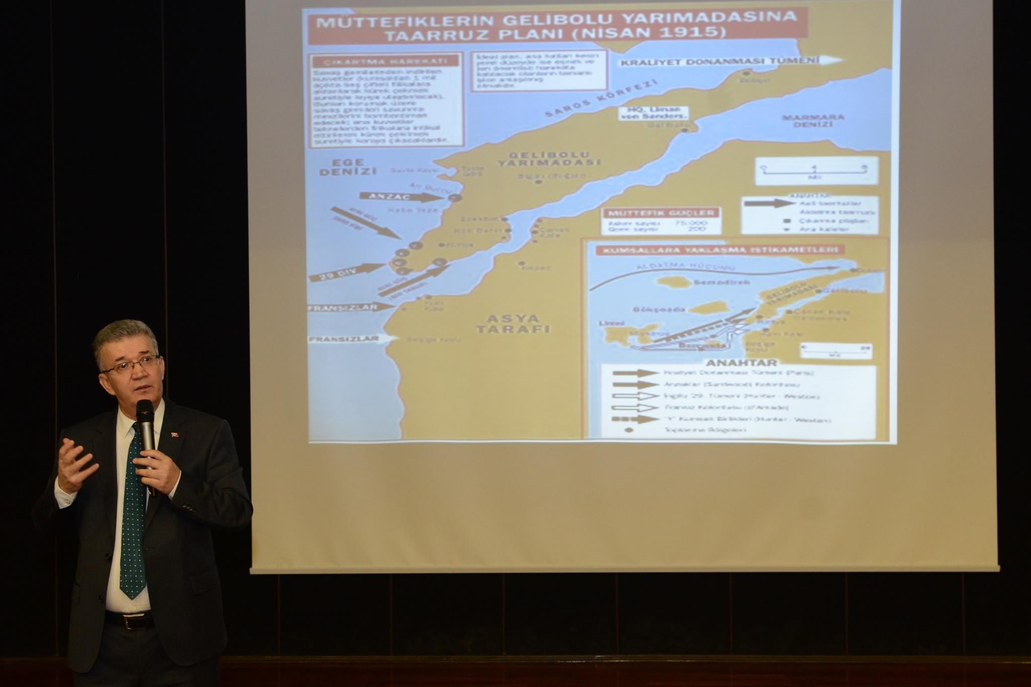 KSÜ’de Çanakkale Zaferi’nin 111. Yılı Kutlandı