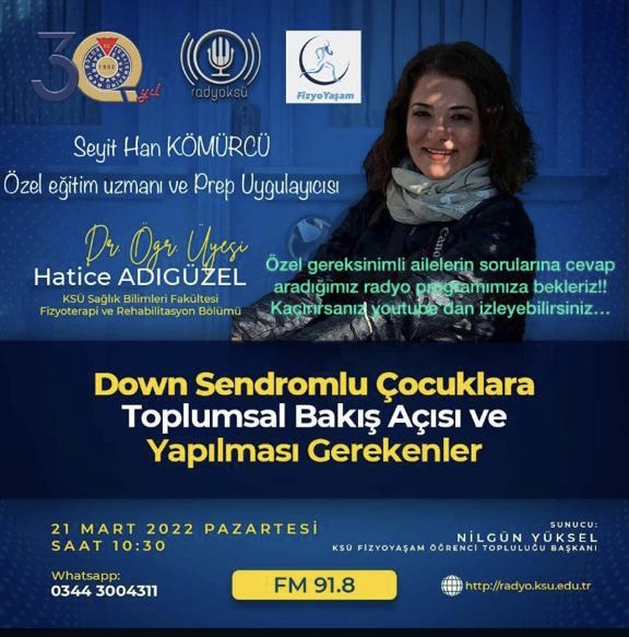  21 Mart Down Sendromu günü farkındalık etkinliği